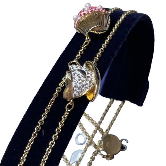 Swarovski Nicest Cupcake and Tea Cup Set Bracelet - Picture 5 of 6